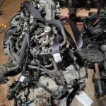 Used Complete Engine Assembly with Transmission