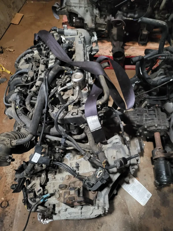 Used Complete Engine Assembly with Transmission